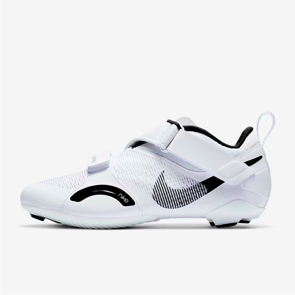 Nike Superrep white and black cycling shoes size US 8